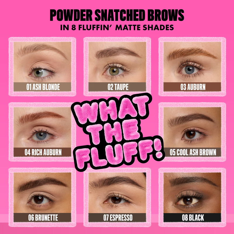 NYX Professional Makeup Fluff & Snatch Eyebrow Pencil, Eyebrow Powder Pen, Brunette, 0.04 oz