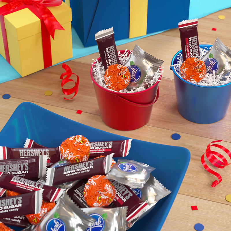 Hershey's, Reese's And York Zero Sugar Assorted Flavored Candy, Variety Bag 15.5 oz