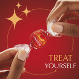 Lindt LINDOR Milk Chocolate Candy, 5.1 oz Bag