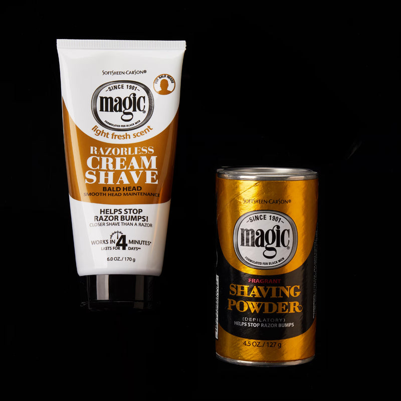 Magic Razorless Shave Cream Sensitive Skin for Hair Removal, Depilatory Cream - 6oz