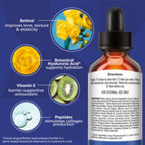 TruSkin Retinol Face Serum, Gentle Anti-Aging with Peptides & Hyaluronic Acid, 1 fl oz