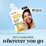Olay Cleansing Melts + Vitamin C Face Wash, 32 count, Water-Activated Face Wash Cleans, Tones, and Refreshes Skin