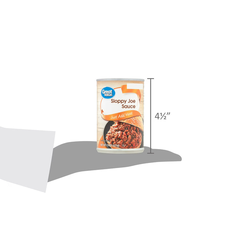 Great Value Sloppy Joe Sauce, 15 oz