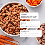 Freshpet Fresh Dog Food, Small Dog Chicken Recipe, Small Bites Freshly Roasted Meals, 1 lb