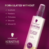 Schwarzkopf KERATIME Deep Repair Detangling Treatment for Dry, Damaged Hair, 6.8 fl oz
