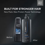 Dove Men+Care Shampoo for Instantly Cools Scalp Cooling Relief with Icy Menthol, 18 fl oz 1 Count