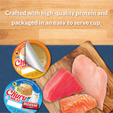 INABA Churu Meal Chowder Adult Wet Cat Food, 2.29 oz cup, 12-count, Chicken Variety Pack