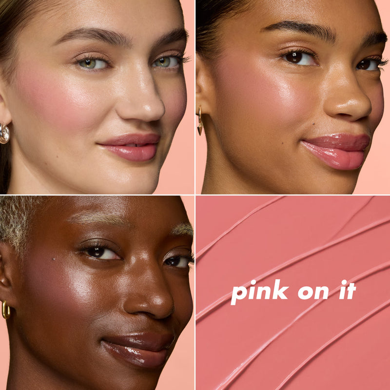 e.l.f. Soft Glam Cream Blush, Pink On It, 0.31 oz