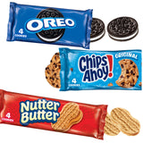 Nabisco Cookies Variety Pack, OREO, Nutter Butter, and CHIPS AHOY!, 10 Four-Cookie Snack Packs