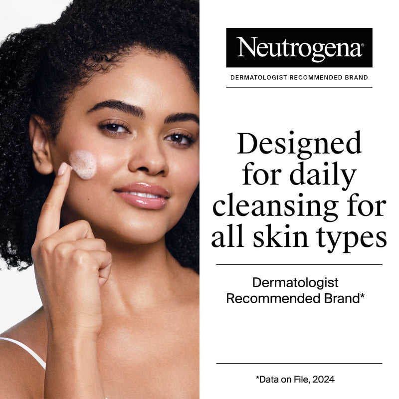 Neutrogena Original Gentle Facial Cleansing Bar, Fragrance-Free Daily Face Soap, 3.5 oz