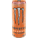 Monster Energy, Ultra Sunrise, Sugar Free Energy Drink, 12 fl oz, 4 Pack