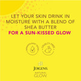 Jergens Natural Glow Wet Skin Moisturizer In-Shower Self Tanner Medium to Tan Skin, 7.5 fl oz