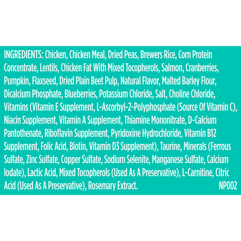 Nutrish Indoor Complete Chicken, Lentils & Salmon Recipe Dry Cat Food (Rachael Ray), 3 lb. Bag