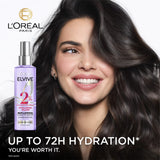 L'Oreal Paris Elvive Hyaluron Plump Moisturizing Leave-In Hair Spray, 4.4 fl oz