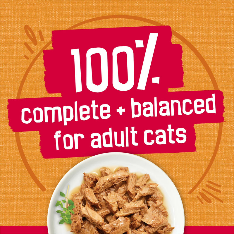 Purina Friskies Prime Filet, Chicken in Gravy, Wet Cat Food, 5.5 oz Can