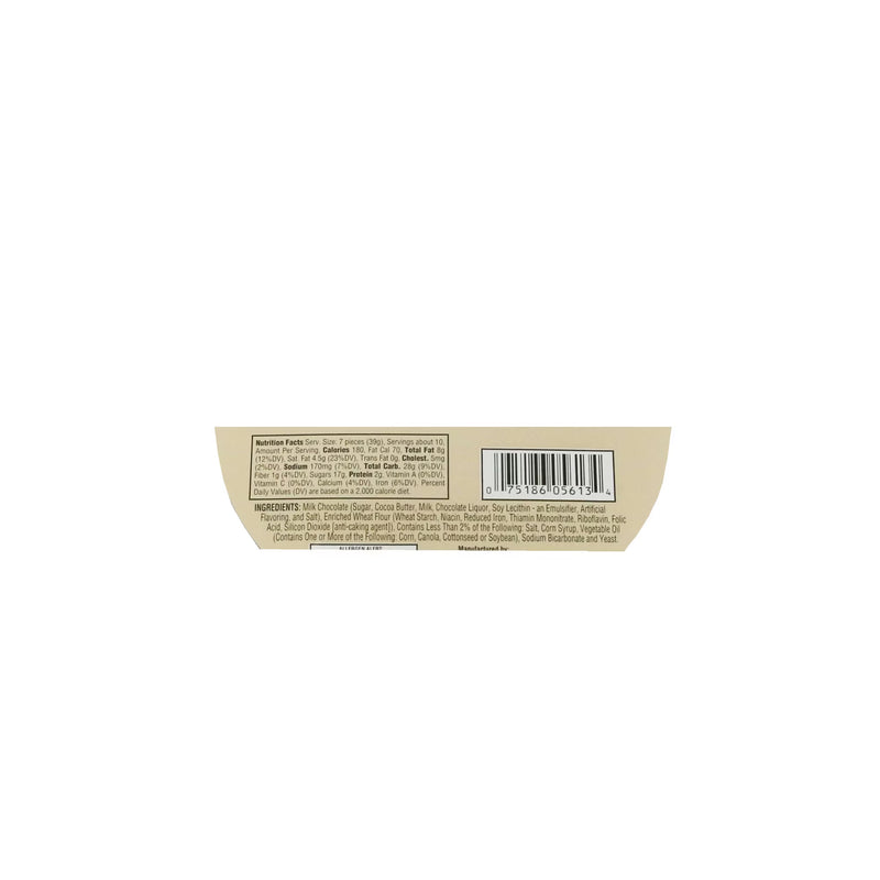 Zachary Real Milk Chocolate Covered Pretzels Snack, 14 oz. Tub