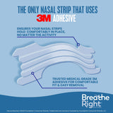 Breathe Right Nasal Strips, Clear Nasal Strips, Extra Strength, For Sensitive Skin, 26 Count