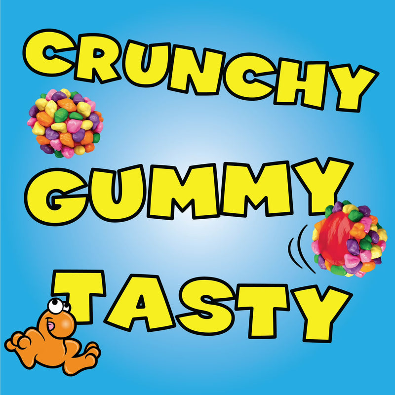NERDS Gummy Clusters, Candy, Rainbow, Crunchy and Gummy, 8 oz Bag