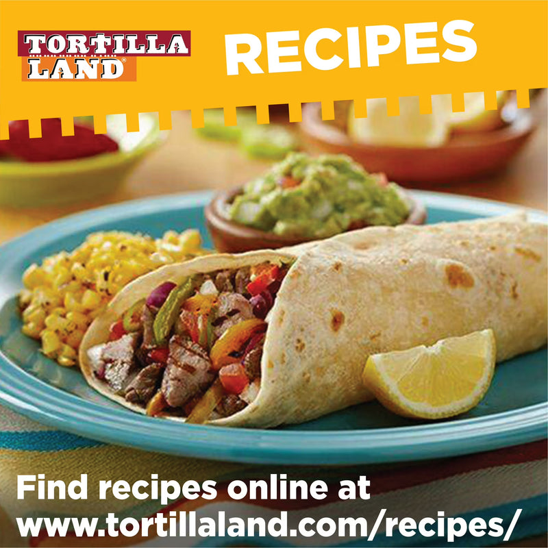Tortilla Land Ready to Cook Soft Taco Size Flour Tortillas, 30 oz, 18 Count