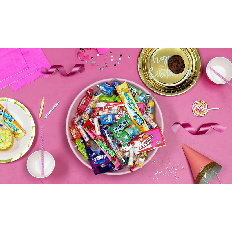 Lalees Assorted Bulk Candy Pack, 2.2 lb Variety Mix for Parades, Piñata Stuffers, Party Favors, Goodie Bags & Holiday Treats