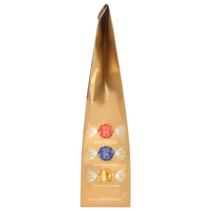 Lindt Lindor Assorted Chocolate Candy Truffles, 5.1 oz, Bag