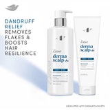 Dove Derma Scalp Dandruff Relief Conditioner With Salicylic Acid, Lamellar Serum And Niacinamide Dandruff Relief For Removing Flakes & Boosting Hair Resilience ,9 fl oz 1 Count