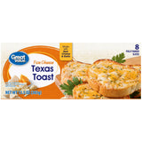 Great Value Five Cheese Texas Toast, 13.5 oz, 8 Count (Frozen)