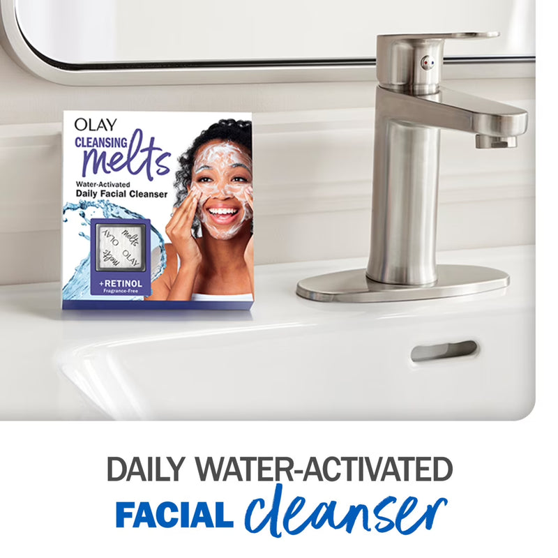 Olay Face Wash Melts Retinol 32 count Face Wash