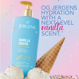 Jergens Shea Fusion Vanilla Crush Scented Body Lotion, Moisturizer for Dry Skin, 14 fl oz