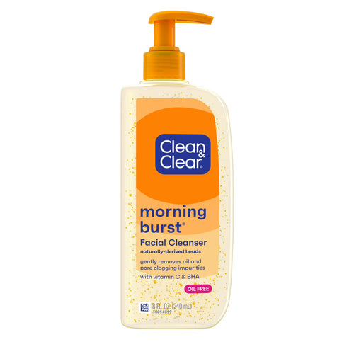 Clean & Clear Morning Burst Oil-Free Gentle Daily Acne Face Wash, 8 fl. oz