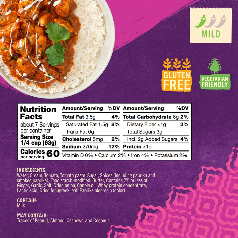 Patak's Butter Chicken Simmer Sauce, 15 oz