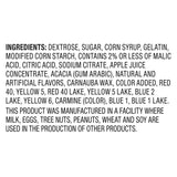 NERDS Gummy Clusters, Candy, Rainbow, Crunchy and Gummy, 8 oz Bag