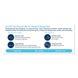 CeraVe SA Cleanser Bar for Rough & Bumpy Skin with Salicylic Acid 4.5 oz