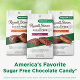 RUSSELL STOVER Sugar Free Toffee Squares in Chocolate Candy, 5.1 oz. bag