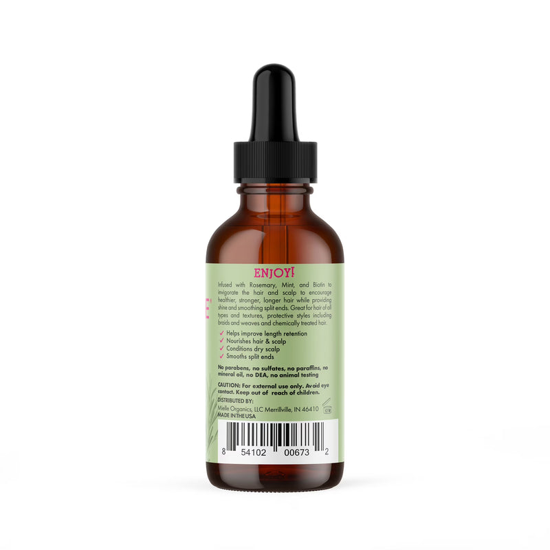 Mielle Strengthening Scalp & Hair Oil, Rosemary Mint, 2 oz