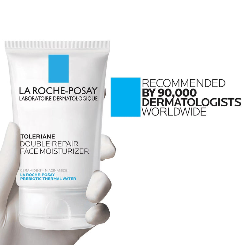 La Roche-Posay Toleriane Double Repair Face Moisturizer for Sensitive Skin, 3.38 fl oz