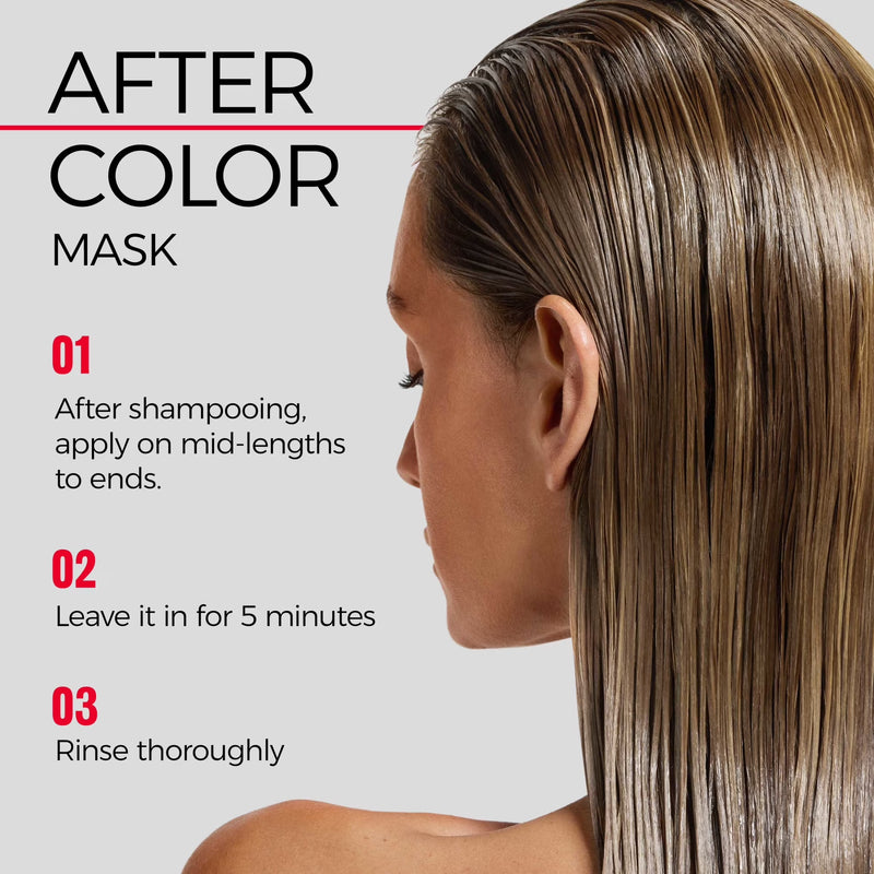 Revlon ColorSilk After Color Care Hair Mask Damaged Hair Repair, 7.6 fl oz
