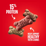 Milk Bone Flavor Snacks Mini’s Dog Biscuits, Flavored Crunchy Dog Treats, 15 oz Box