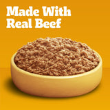 Pedigree Chopped Ground Dinner Filet Mignon & Beef Variety Pack Wet Dog Food, (12) 13.2 Oz Cans