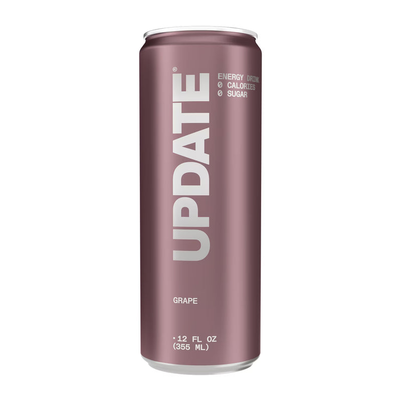 UPDATE Energy Drink, Caffeine Free, Zero Sugar, Variety 12-Pack, 12 fl oz, No Crash, Paraxanthine Powered
