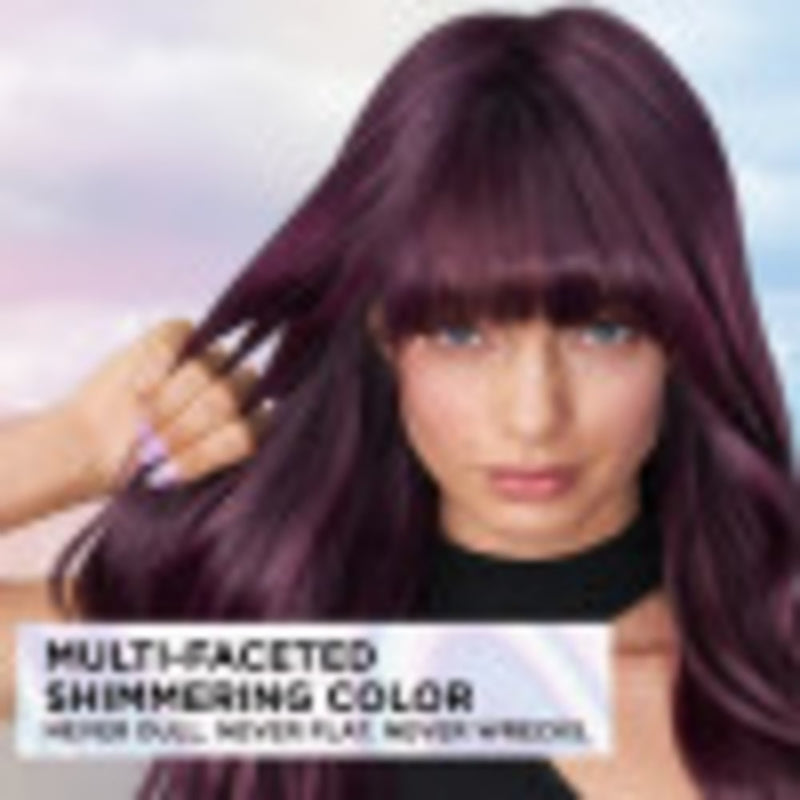 L'Oreal Paris Feria Shimmering Permanent Hair Color, Crystal Brown, 40 Percent Stronger Hair, 1 Kit