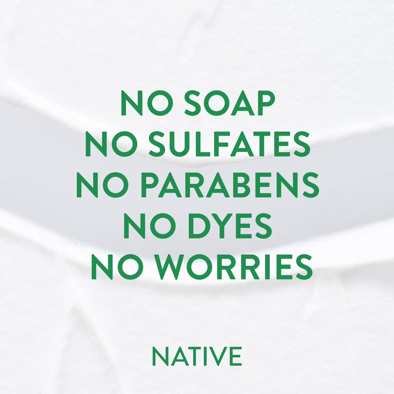Native Shave Cream for Face & Body, Cedarwood & Jasmine 7.6 fl oz