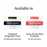 Neutrogena Original Gentle Facial Cleansing Bar, Fragrance-Free Daily Face Soap, 3.5 oz