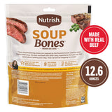 Nutrish Soup Bones Premium Dog Chews with Real Beef and Barley, 6 Chews (Rachael Ray)