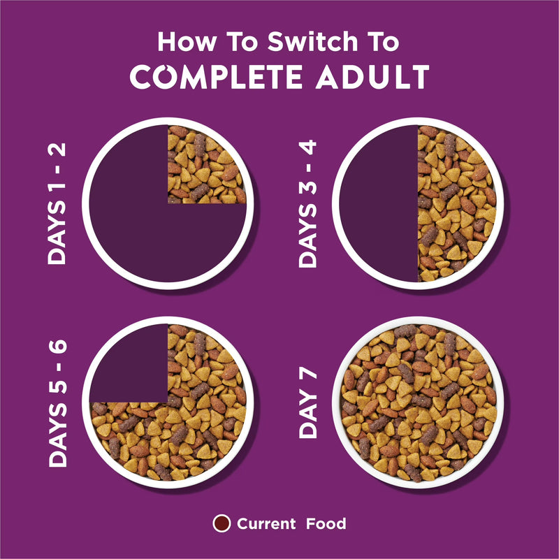 Purina Dog Chow Complete Dry Dog Food for Adult Dogs High Protein, Lamb, 18.5 lb Bag