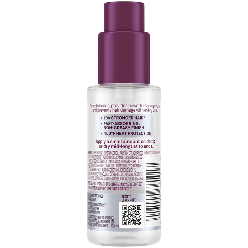 Schwarzkopf KERATIME Hair Bonding Oil for Strong, Smooth Hair, 1.7 fl oz