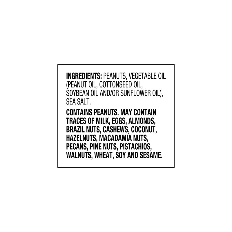 Great Value Roasted & Salted Cocktail Peanuts, 35 oz