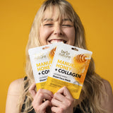 By Nature Skincare from New Zealand Manuka Honey And Collagen Sheet Face Mask to Nourish and Rejuvenate All Skin Types