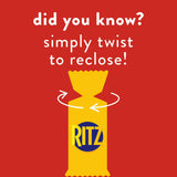 RITZ Original Crackers, Snacks for Kids and Adults, Lunch Snacks, 13.7 oz