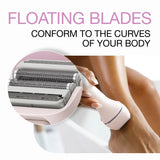 Panasonic ES-WWL8A 4-Blade Electric Shaver for Women with Bikini Trimmer and Wet/Dry Function